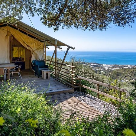 Campo Agave Luxury Tents Sayalonga Exterior foto