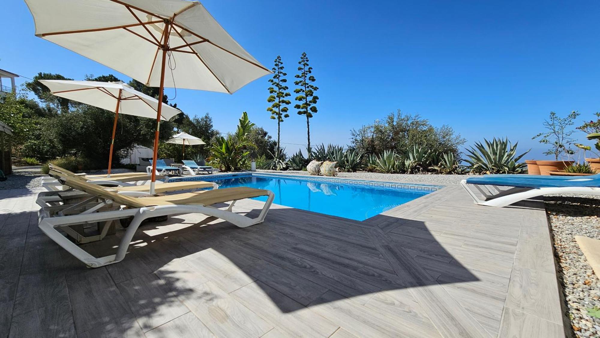 Campo Agave Luxury Tents Sayalonga Exterior foto